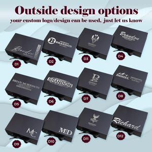 Personalized empty magnetic keepsake box with satin ribbon, rigid cardboard, foil-stamped customization on lid. Sturdy 10x7.2x4 inch design for wedding proposals: bridesmaid, maid of honor, groomsman, best man gifts, bridal/groomsmen parties, favors.