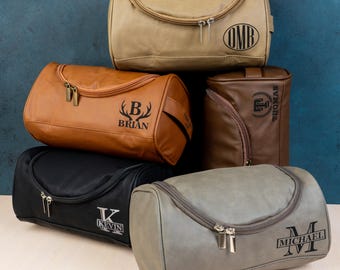 Groomsman Invitation Gift Personalized Dopp Kit Custom Engraved Wedding Party Favors Usher Ask Present