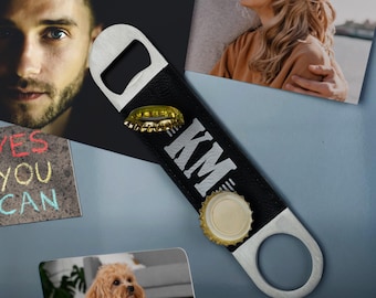 Custom Bottle Opener with Magnet, Groomsman Proposal Gift, Officiant Gift, Best Man Proposal, Wedding Favors