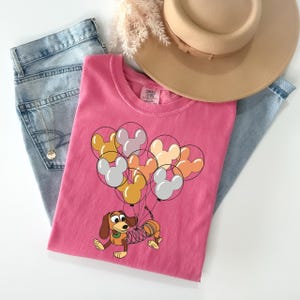 Comfort Colors® Disney Shirt, Mickey Ears Slinky Dog Shirt, Dog Lover Family Shirt, Toy Story Shirt, Slinky Dog Shirt, Disney Characters Tee