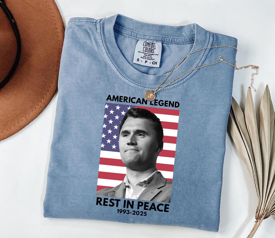 T-shirt Personnalisable Inspirant Charlie Kirk - Modèle Gildan 5000 - Taille XL