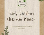 Early Childhood Classroom Planner