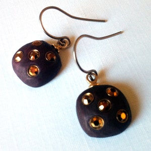 Ohrringe, Baumelnder Holzschmuck, braune Ohrringe, quadratische Ohrringe, Teenager-Mädchen-Schmuck - Taneesi
