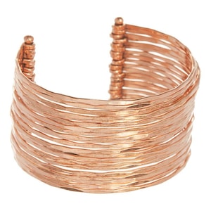Gold Bangle Cuff Bracelet,Multi Bangle bracelet,Adjustable,Statement jewelry,Modern,Womens bracelet,Gift for friend,Holiday gift Copper