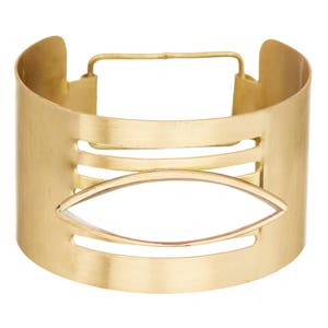 Gold Cuff Bracelet,Mother of Pearl Cuff bracelet -Statement Cuff ,Womens bracelet ,birthday Gift, Holiday jewelry Gold Cuff bracelet Taneesi