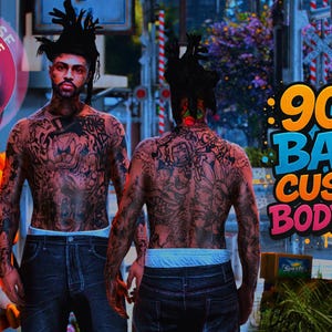 Male | 90&#39;s Baby | Tattoo | Fivem | GTA | Skin | Ped |