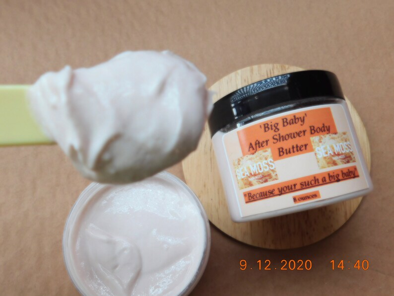 Sea Moss After Shower Body Butter Emulsion Melt. 3 Unique Etsy
