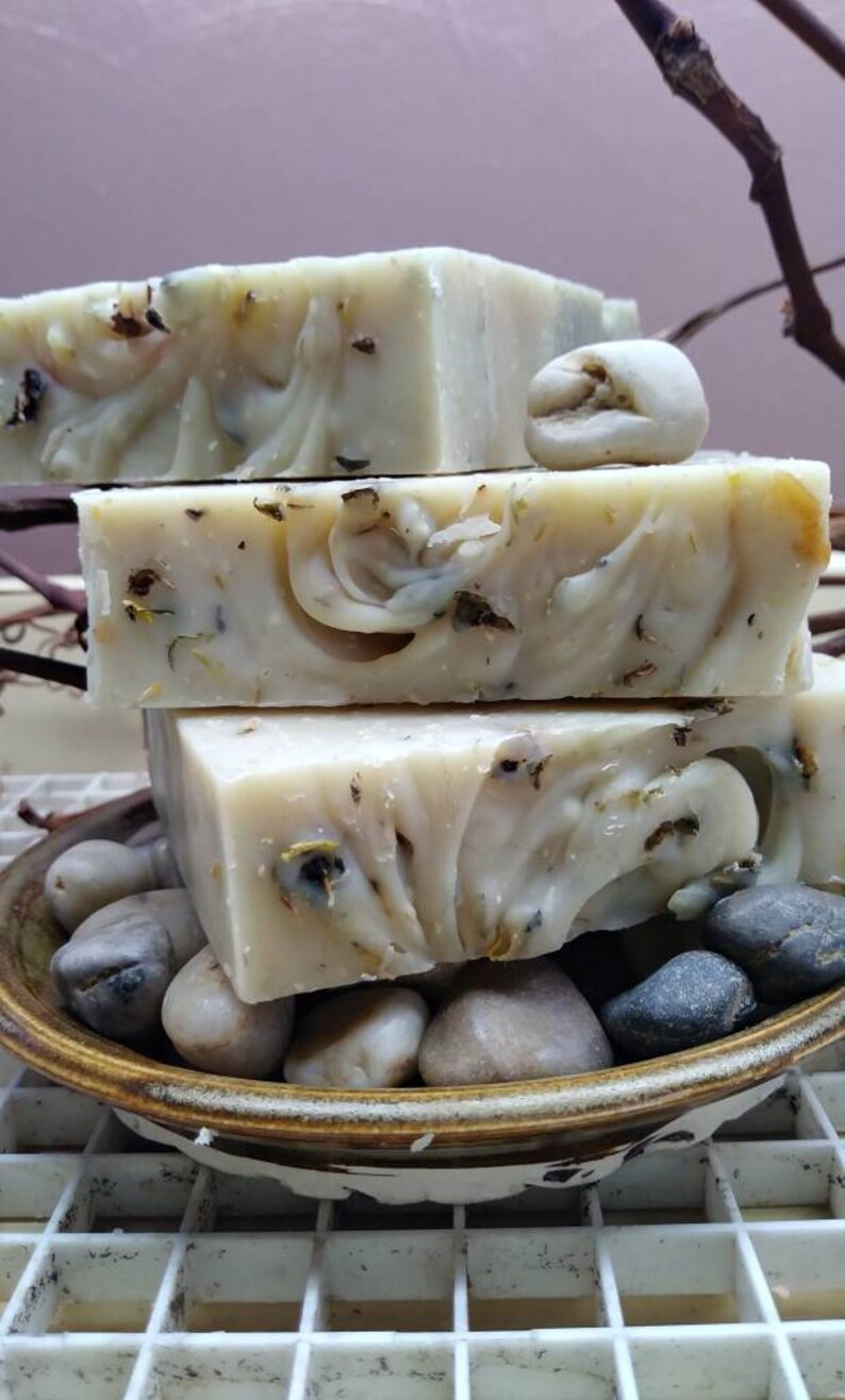 8oz. Eczema Soap Bars. for treatment of Eczema and psoriasis. We reccomend lathering soap on hands first, then applying to affected area. image 5