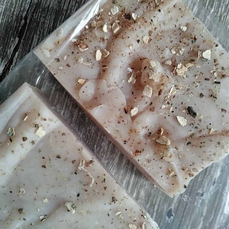 8oz. Eczema Soap Bars. for treatment of Eczema and psoriasis. We reccomend lathering soap on hands first, then applying to affected area. image 3