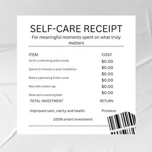 Editable Receipt Template for Small Business | Printable Invoice | Instant Download | Customizable in Canva
