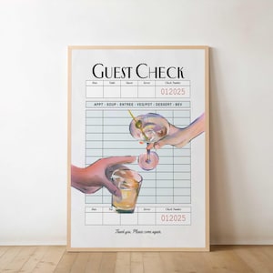 Jasnoniebieskie czek gościa, sztuka ścienna Martini, sztuka ścienna koktajlowa, dekoracja wózka barowego w stylu retro, sztuka do druku modna, sztuka ścienna Preppy Aesthetic
