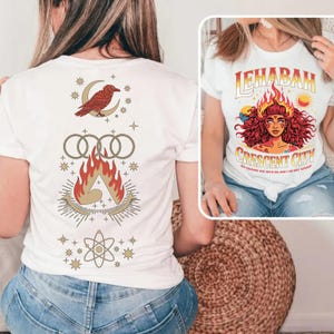 Lehabah Crescent City PNG, Fantasy Fire Sprite Quote PNG, Light It Up Bookish Shirt Design, SJM Inspired Sublimation, Sarah J Maas Fanart