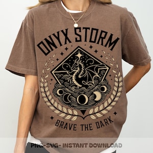 Onyx Storm Inspired SVG PNG, Fantasy Dragon Rider Shirt Clipart, Basgiath Design, Bookish Romance Quote, Xaden Riorson Digital Art