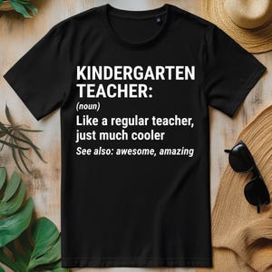 Definição de Professor de Jardim de Infância Professores Engraçados PNG, Design de Camiseta para Professores Escolares