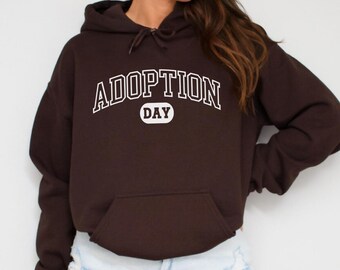 Pet Adoption Day Hoodie, Rescue Dog Adoption Sweatshirt, Gotcha Day Pet Hoodie, Adopt Don’t Shop Top, Animal Rescue Gift H399