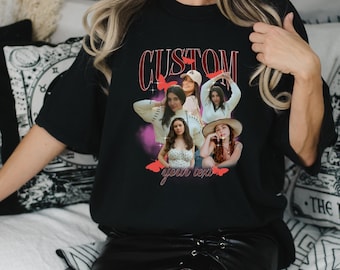 Custom Photo - Vintage Graphic 90s T-shirt, Custom Bootleg Rap Tee, CUSTOM Your Own Bootleg Idea Here, Custom Photo Shirt R283