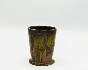 Into the Woods Wood Fired Ceramic Cup 1 by Lynn Isaacson