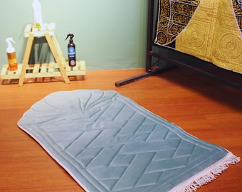 Alfombra de oración acolchada de espuma, regalo islámico, alfombra de oración, alfombra de oración islámica,