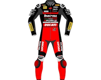 CE Approved Leather Motorcycle Suit | Handmade Custom Fit Riding Gear | 1-Piece Racing Edition