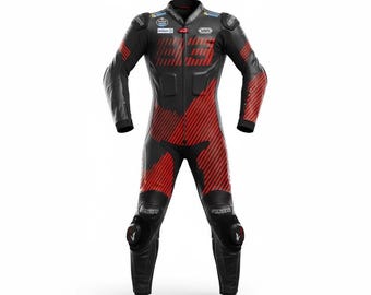 Men's Leather Motorcycle Racing Suit | Custom MM93 RSTA Moto One Piece Motorbike Leathers