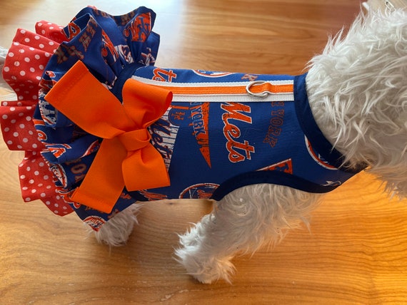 New York Mets Dog Jersey, Dog Collar and Leashes