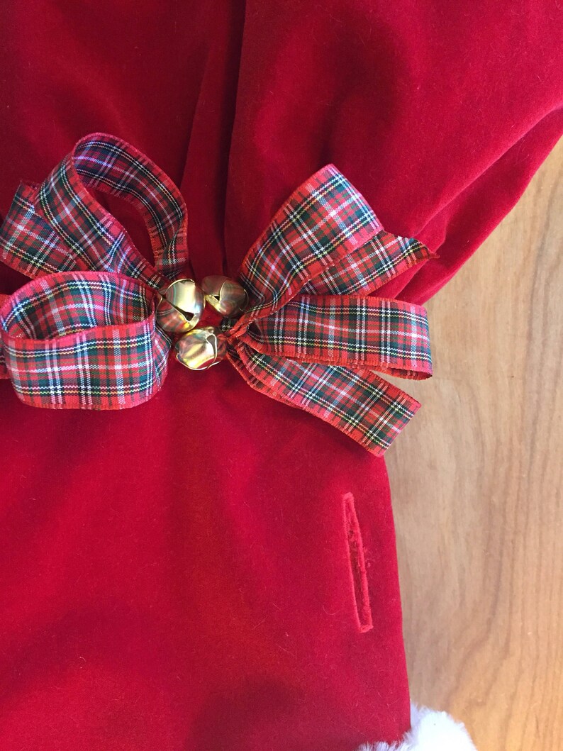 Washable velveteen or washable wool Holiday Ruffle Dog coat Etsy