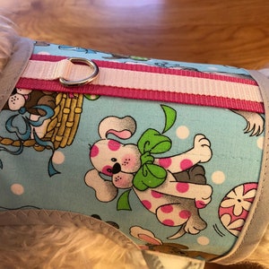 Osterwelpen bedrucken klein Hundegeschirr, Made in USA, Ostern