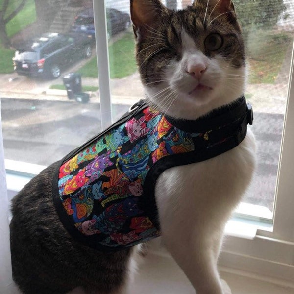 Cat Harness Etsy