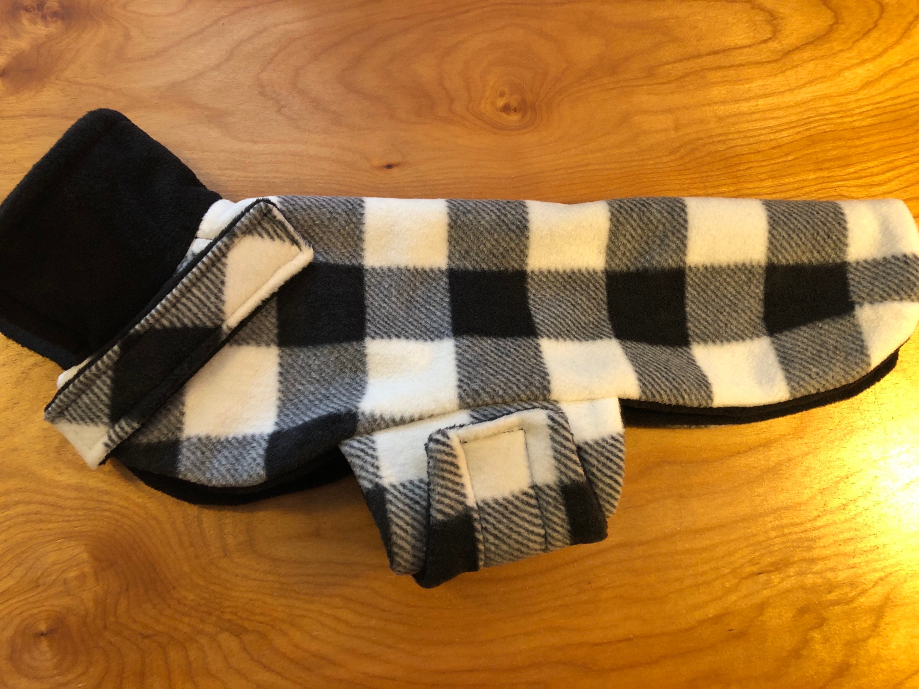 Buffalo check dog hot sale jacket