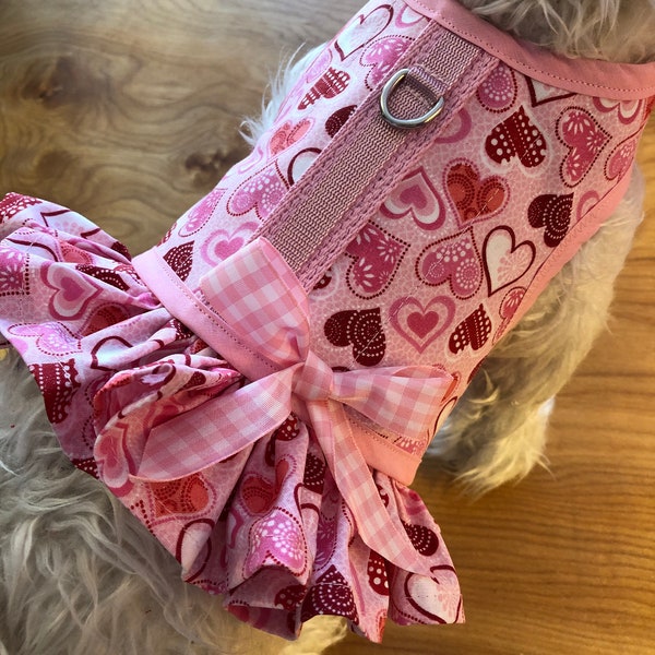 Valentine Dog Dress Etsy