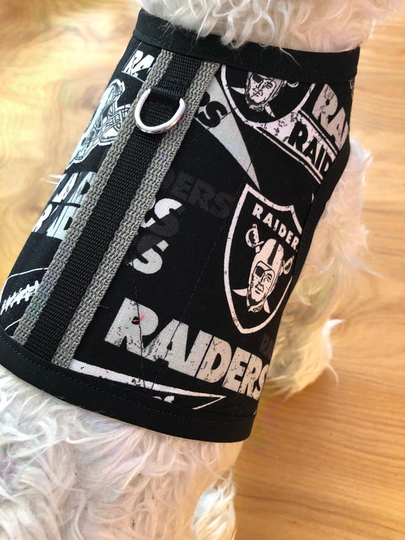 LAS VEGAS RAIDERS PET HARNESS