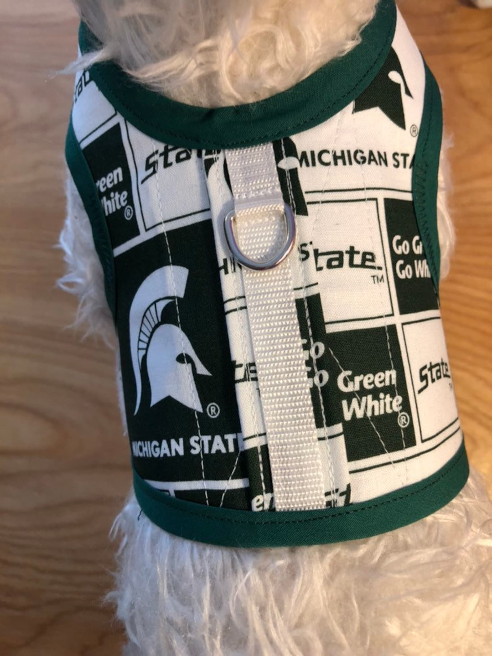 Small Dog Harness Michigan State Made in USA Dog Harnesses Etsy