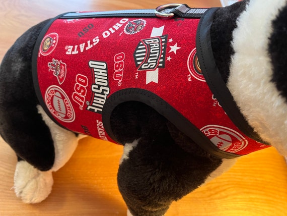 Small Dog Harness Ohio State Dog Harness Made in USA Dog Harnesses Pet Clothing Etsy Hong Kong