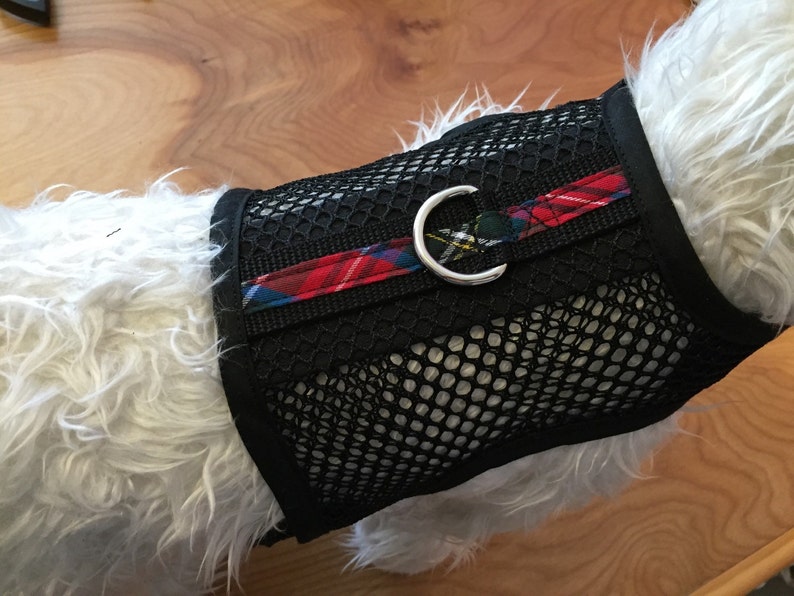 Small Dog Harness breathable black mesh Made in USA dog Etsy