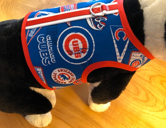 chicago cubs dog harness