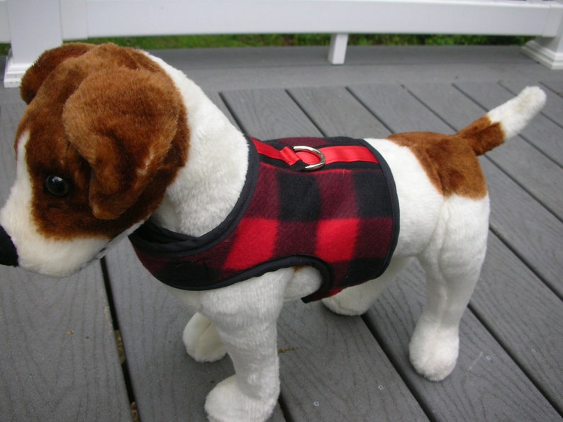 Lumberjack Small Dog Harness Made in USA Dog Harness Dog Etsy