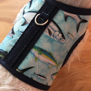 Sportfish Small Dog Harness Made in USA, dog harness, dog harnesses