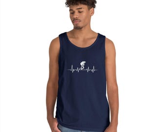 Skateboard EKG Tank Top