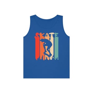 Men's Skater Silhouette Tank Top: Retro Skate Tee bild 6