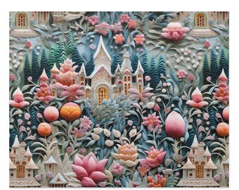 Puzzle, Fairy Tale Cathedral Puzzle ( 252, 500-Piece)
