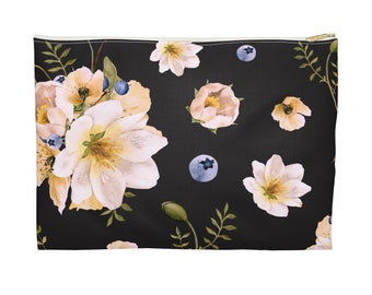Makeup Bag Everything Bag Floral Accessory Pouch