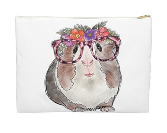 Makeup Bag Everything Bag Guinea Pig  Accessory Pouch