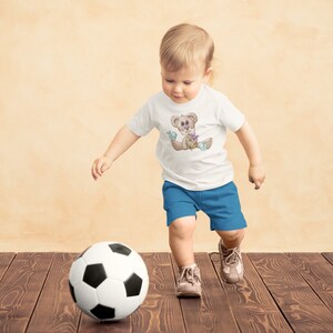 Toddler Tee Cute Bear Tee Bear Tee Fun Toddler Tee