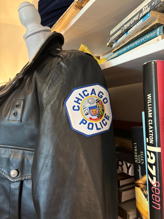 CHICAGO POLICE本革レザージャケットvintage Vintage Rare Chicago Cop Leather Jacket | Forces Jackets
