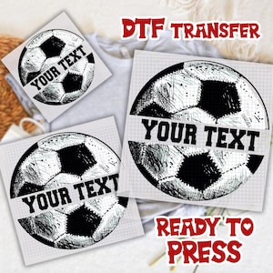 Personalized Soccer DTF Transfer, Soccer Personalized Name Dtf, Custom Soccer Dtf, Personalized Soccer Family SDtf, Soccer Game Day Dtf