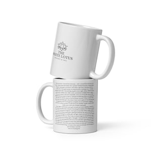 Custom Quote Elegant White Lotus Resort Spa Mug - I Don&#39;t Think At This Age, Bangkok Asian Girls, Coconut Milk