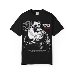 Dustin Poirier Retro UFC Shirt, Vintage UFC Graphic Tee for Fight Fans, Casual Wear, Sports Apparel, Graphic Tee, Retro Style Tribute