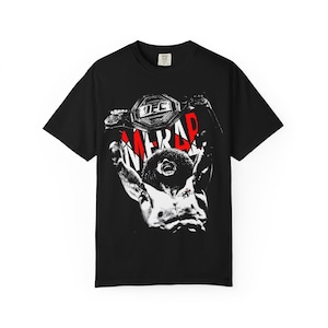 Merab Dvalishvili UFC Tee, Fight Night Essential Retro Vintage Graphic Tee, UFC Streetwear, Graphic UFC design shirt