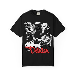 Dustin Poirier shirt. UFC Vintage Tee: Unisex Graphic T-Shirt
