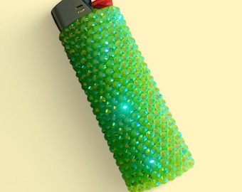 Bedazzled Rhinestone Lighter | Bling BIC Lighter | Sparkly Girly Gift | Cute Aesthetic Lighter | Baddie Accessories